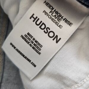 Hudson Jeans Women’s Pale Blue Jeans with White Label